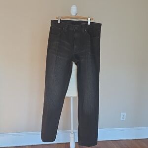 Men's Black Brown 1826 Black Jeans